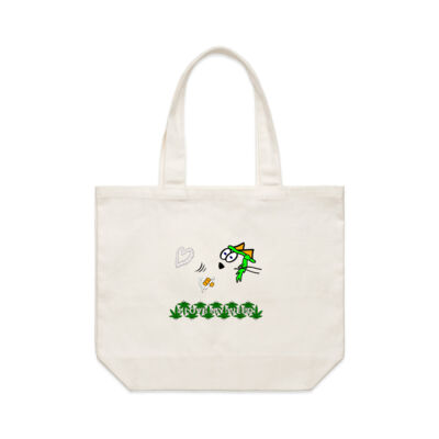 I LOVE MY WEED - AS Colour Shoulder Tote Bag Thumbnail