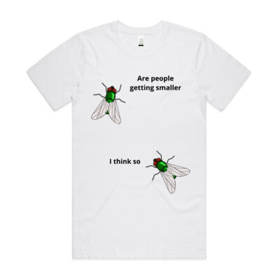 BLUE BOTTLE FLIES - AS Colour - Organic Cotton Unisex Tee Thumbnail